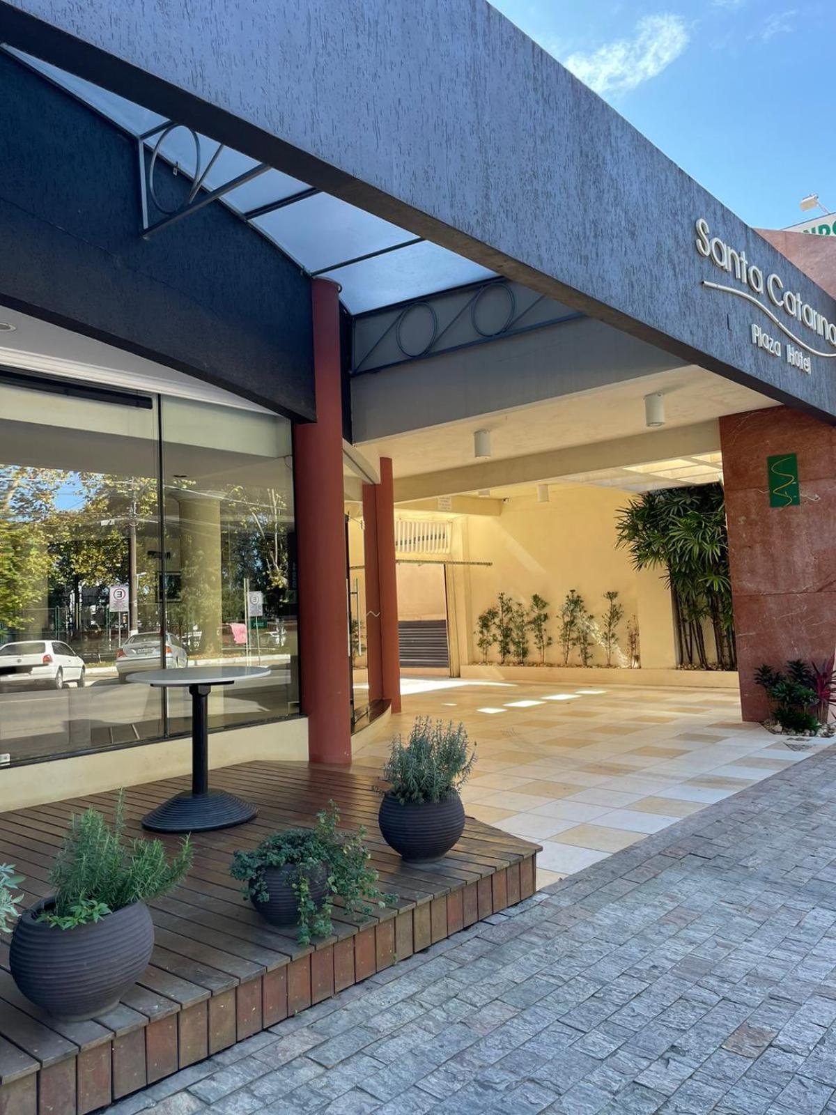 Santa Catarina Plaza Hotel Canoinhas Kültér fotó